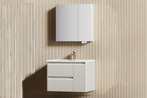 Bathroom vanity finish