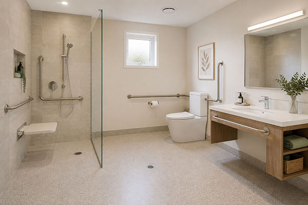 Standard bathroom fittings